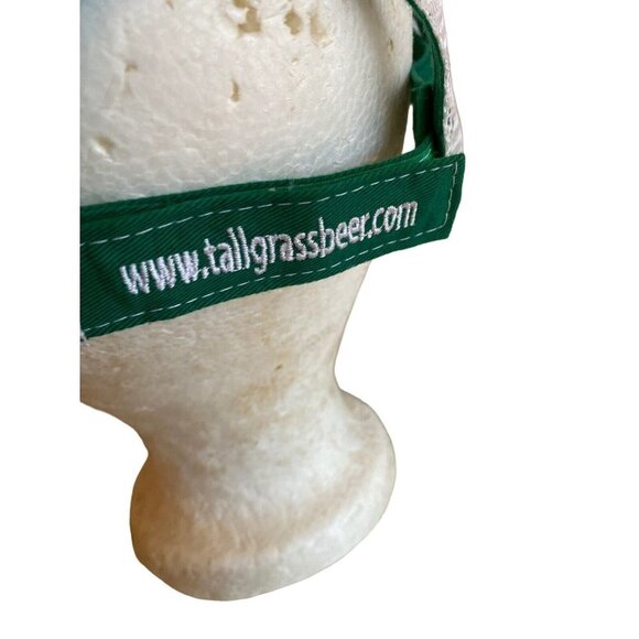 Distressed Green Tallgrass Brewing Co Kansas Mesh Hat Cap Adjustable - Picture 2 of 6